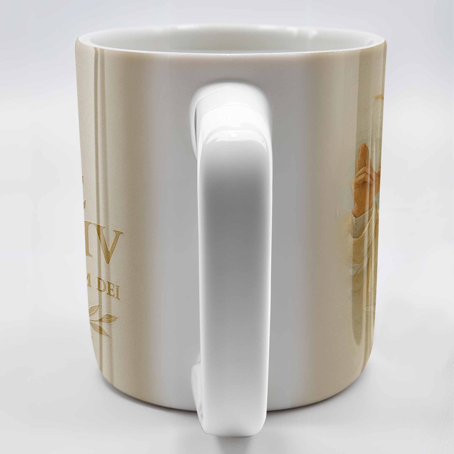 Pope Leo XIV Servus Servorum Dei, Religious Symbols - Personalized Custom Coffee Mug - FTH089_MG
