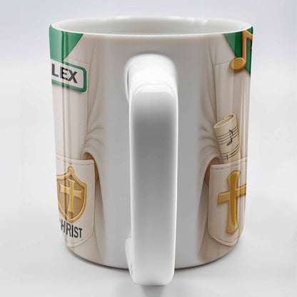 Celebrate Faith And Inspiration With Christian Symbols - Personalized Custom Coffee Mug - FTH100_MG