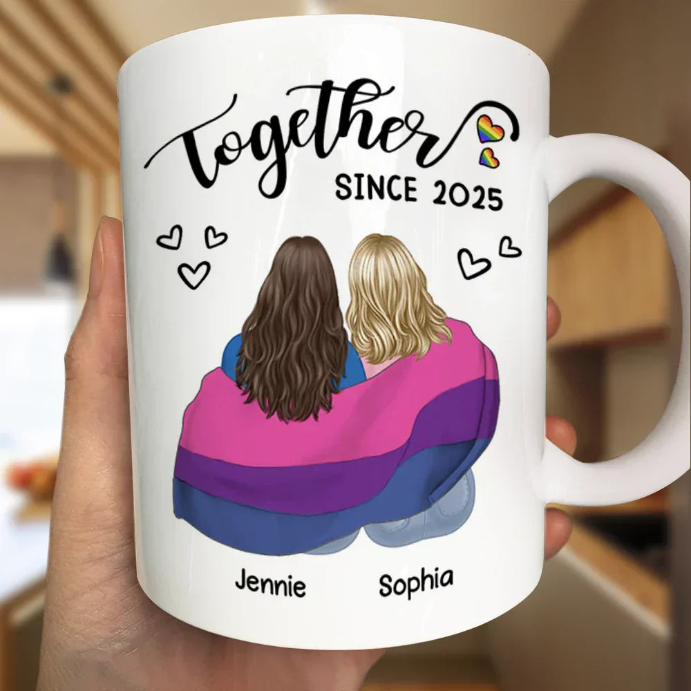 Flag Together Since - Personalized Mug