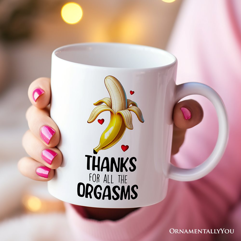 Funny Personalized Mug For Boyfriend, Thanks For All The Good Times From Girlfriend Valentine Day Gift With Custom Name
