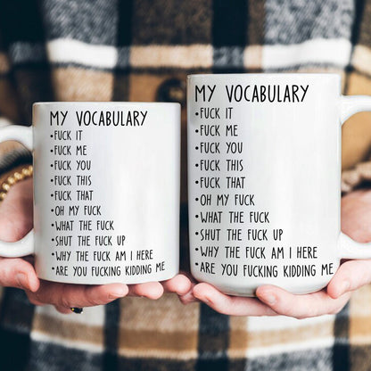 Funny Mug - Custom Job Title Swear Mug - Exchange Gifts, Gag Gifts For Coworkers, Self Gift - Mug