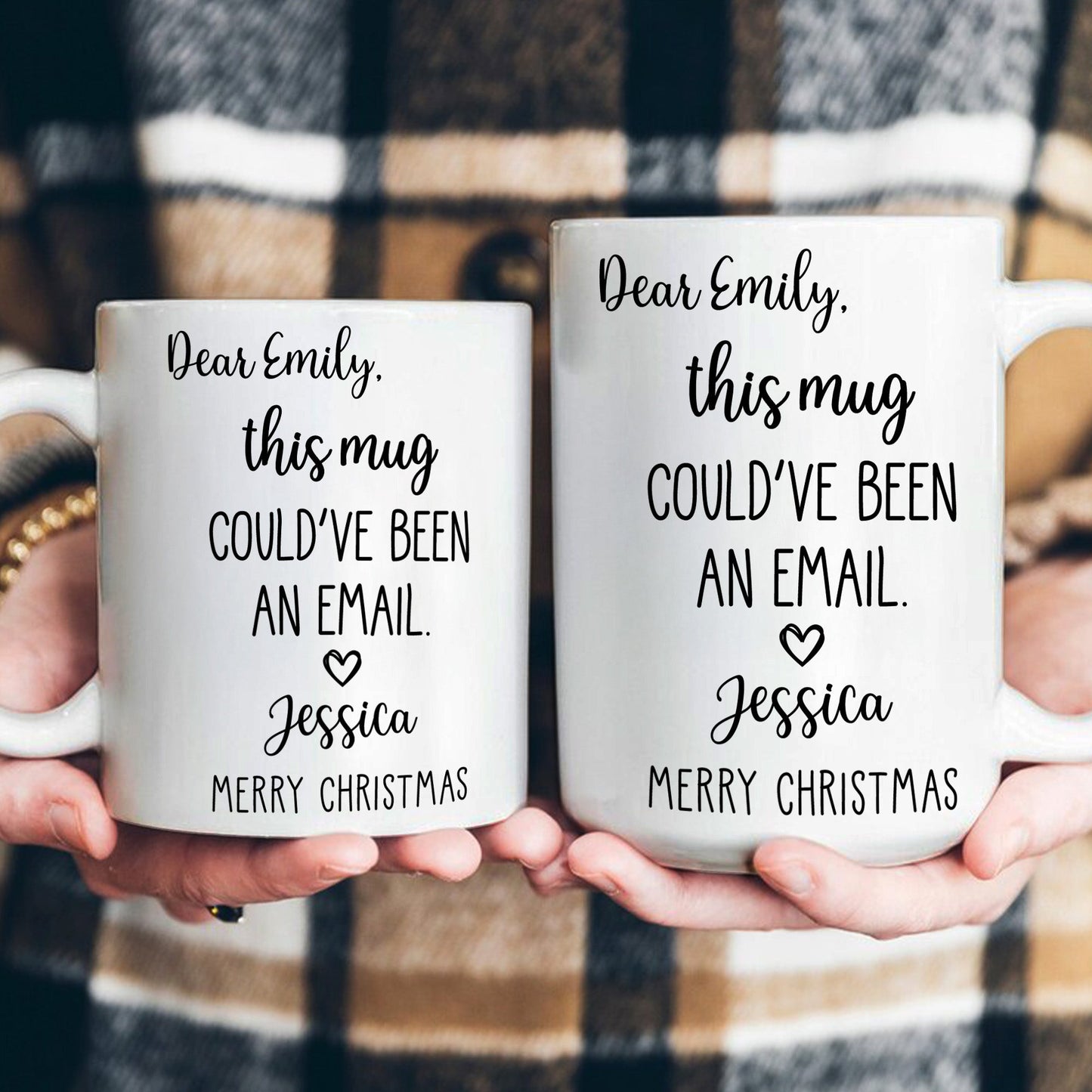 Funny Mug - This Mug Could've Been An Email - Exchange Gifts, Gag Gift For Coworkers - Personalized Mug