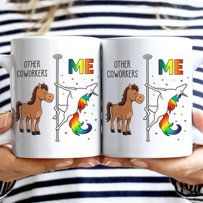 Funny Other Coworkers Vs Me - Personalized Mug