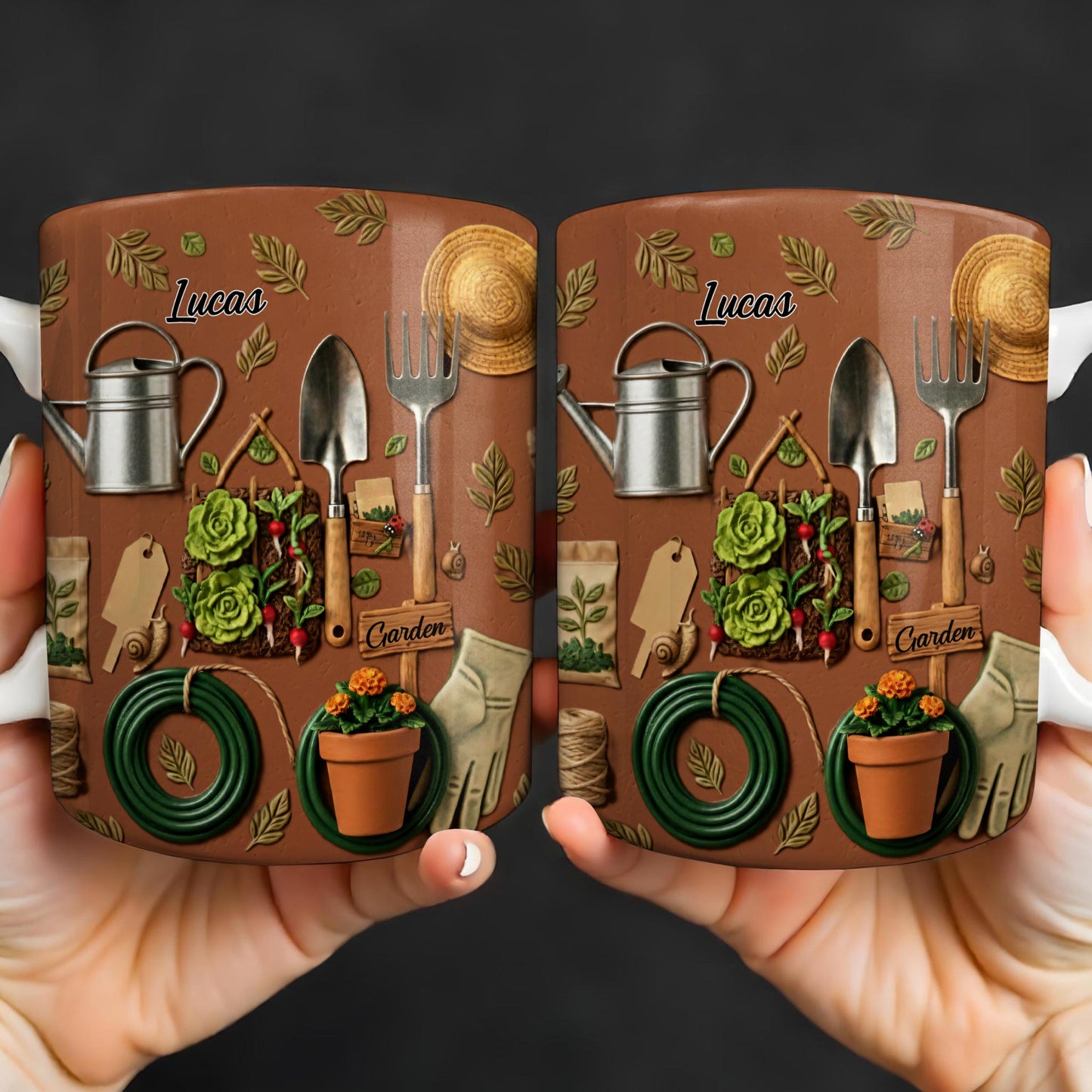 Celebrate Your Love For Gardening - Personalized Custom Coffee Mug - GAR030_MG