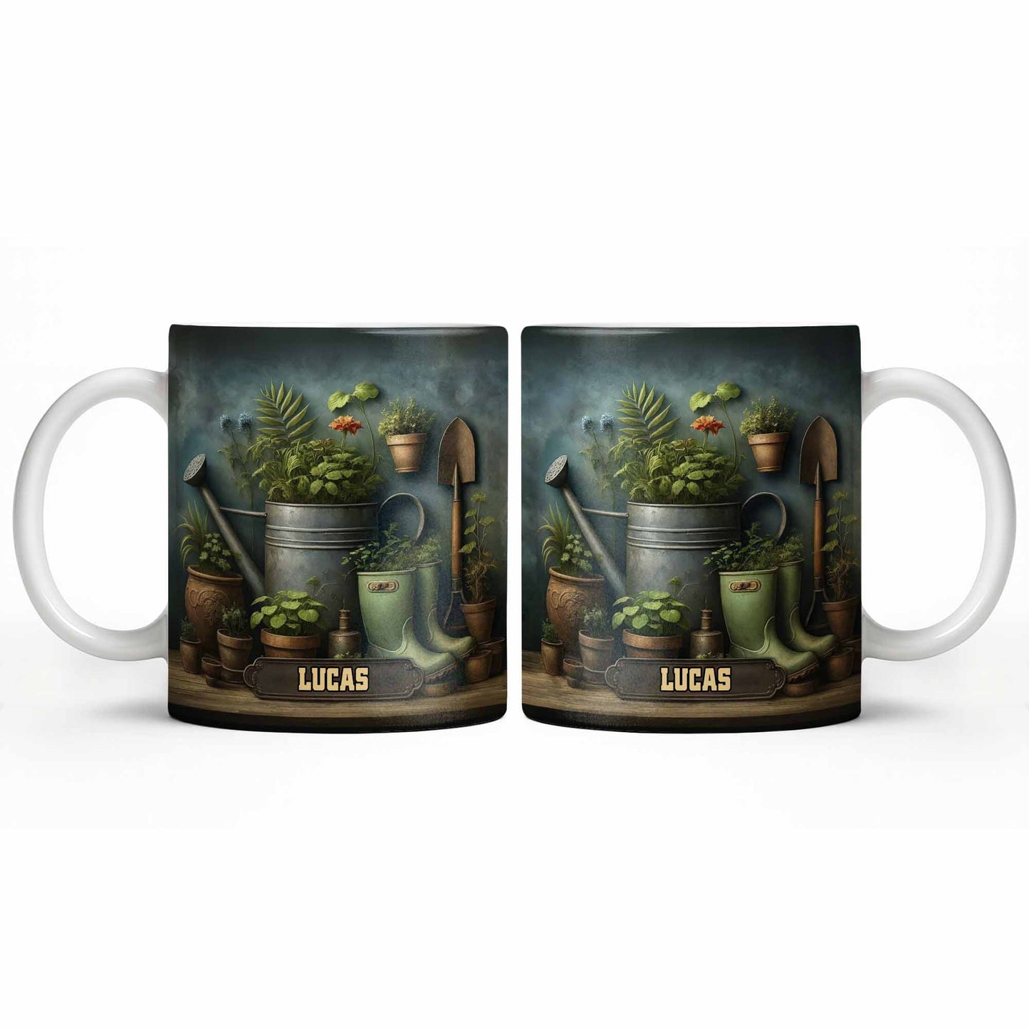 Immerse Yourself In The Beauty Of Nature, Plants And Gardening Essentials - Personalized Custom Coffee Mug - GAR031_MG