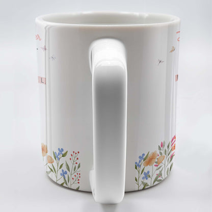 To My Daughter You Are Loved Beautiful Unique Kind - Personalized Custom Coffee Mug - GDT214_MG