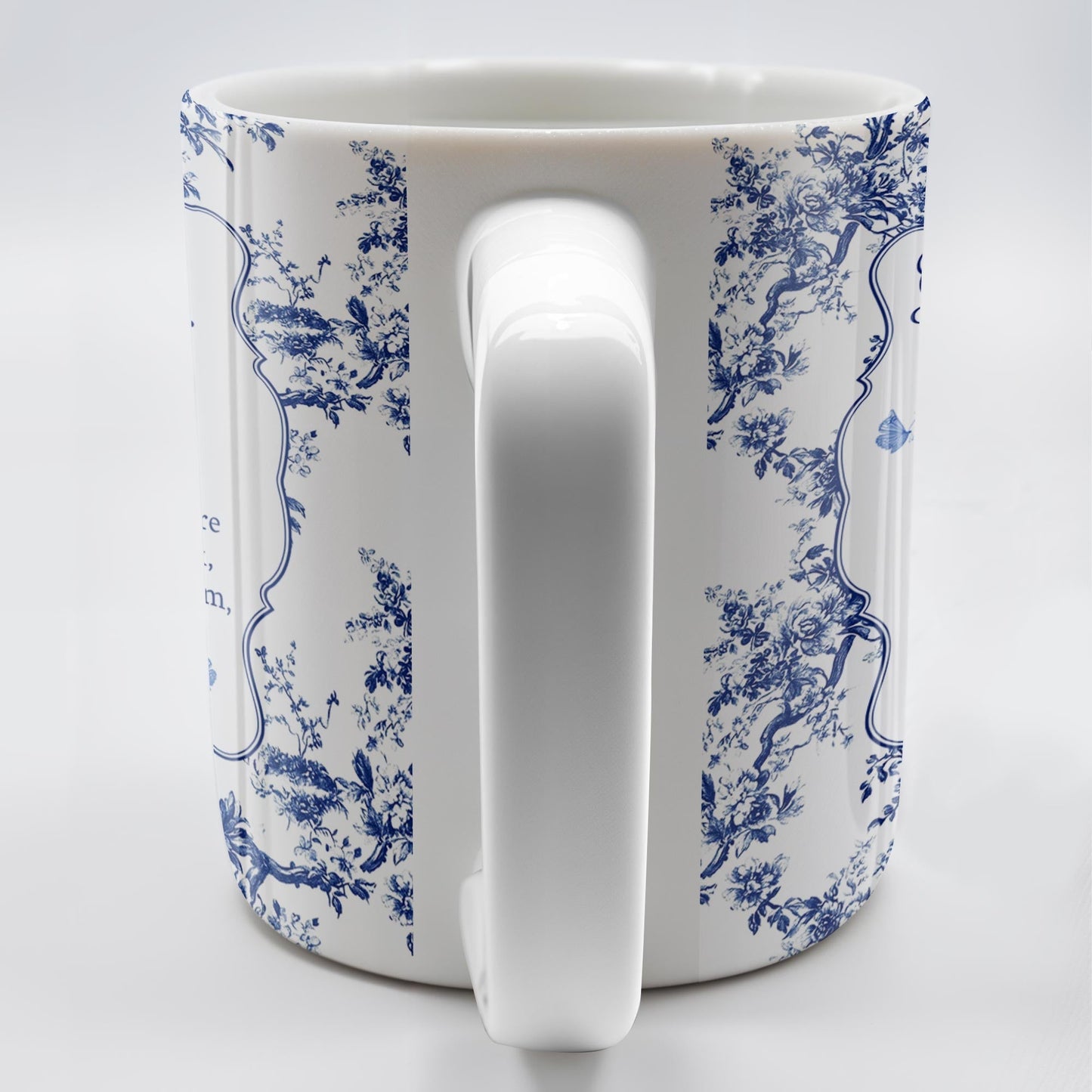 To My Granddaughter, Whenever You Feel Overwhelmed, Flowers And Crown - Personalized Custom Coffee Mug - GDT299_MG