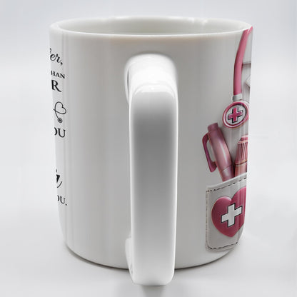 To My Granddaughter, The Only Thing Better Than Being Your Grandma Is Watching You Be A Doctor - Personalized Custom Coffee Mug - GDT305_MG