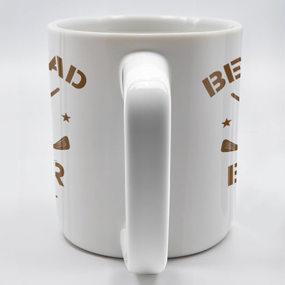 Best Dad By Par, Golf Ball and Golf Clubs - Personalized Custom Coffee Mug - GOLF003_MG