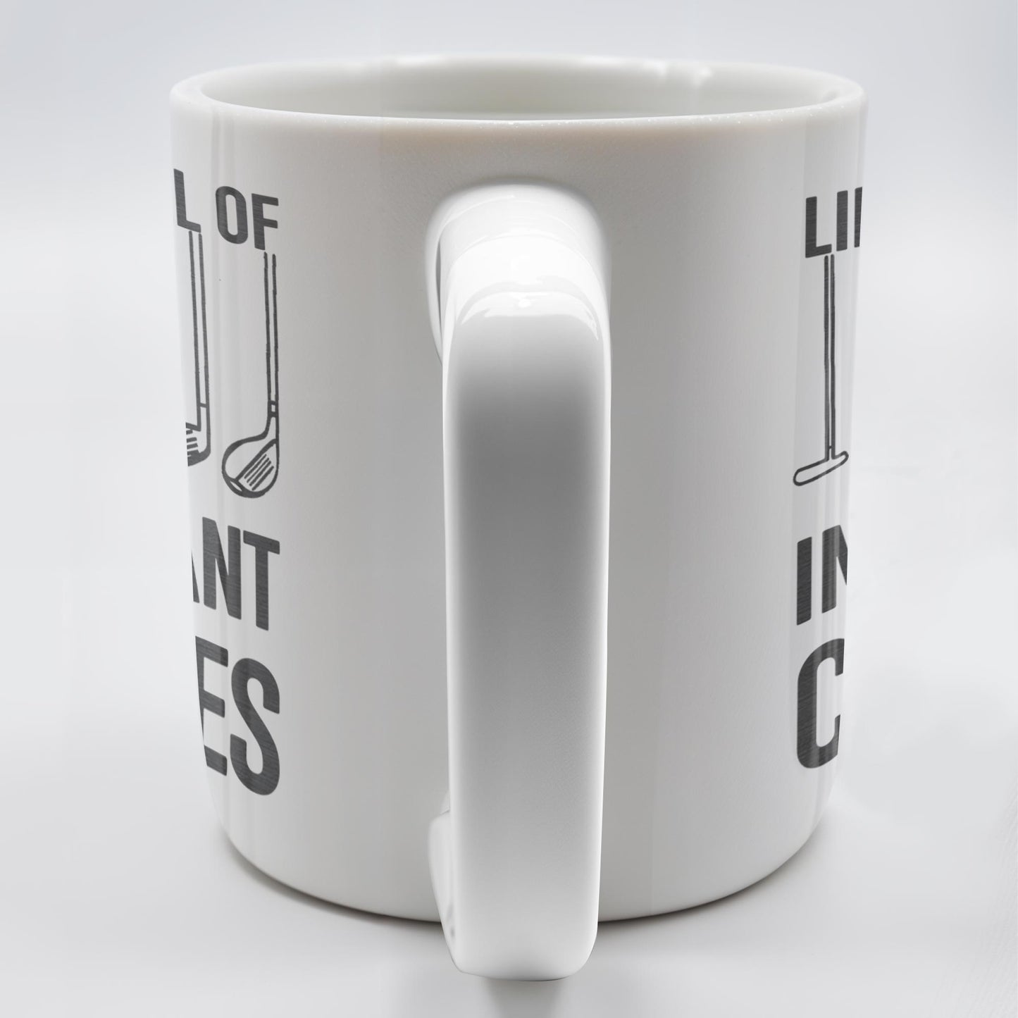 Life Is Full Of Important Choices, Golf Clubs - Personalized Custom Coffee Mug - GOLF004_MG