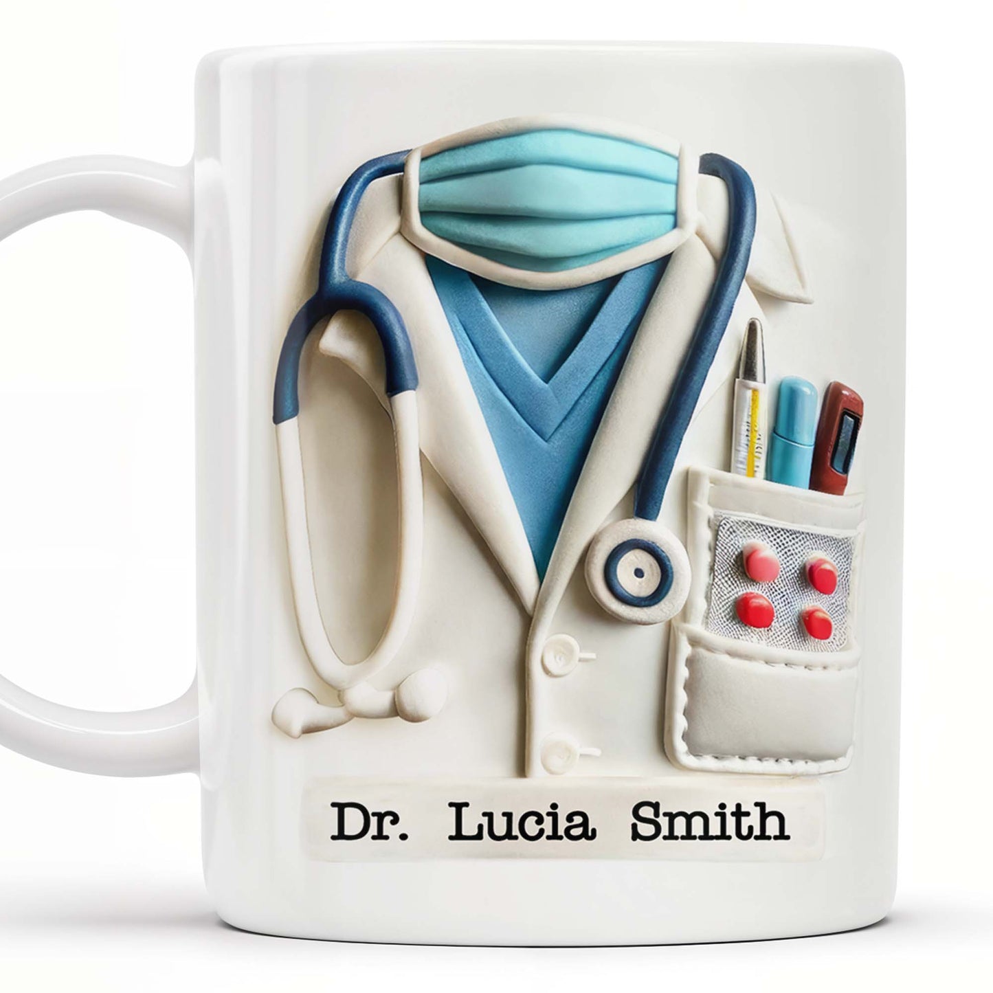 A Wise Doctor Once Wrote Coffee Mug For Medical Professionals - Personalized Custom Coffee Mug - GRAD276_MG