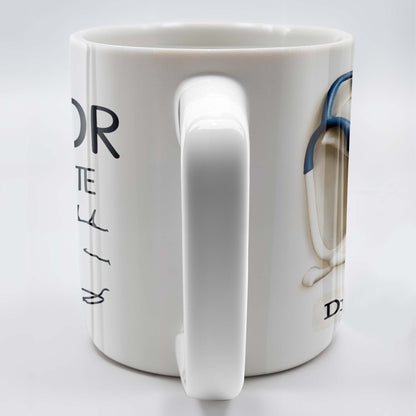 A Wise Doctor Once Wrote Coffee Mug For Medical Professionals - Personalized Custom Coffee Mug - GRAD276_MG