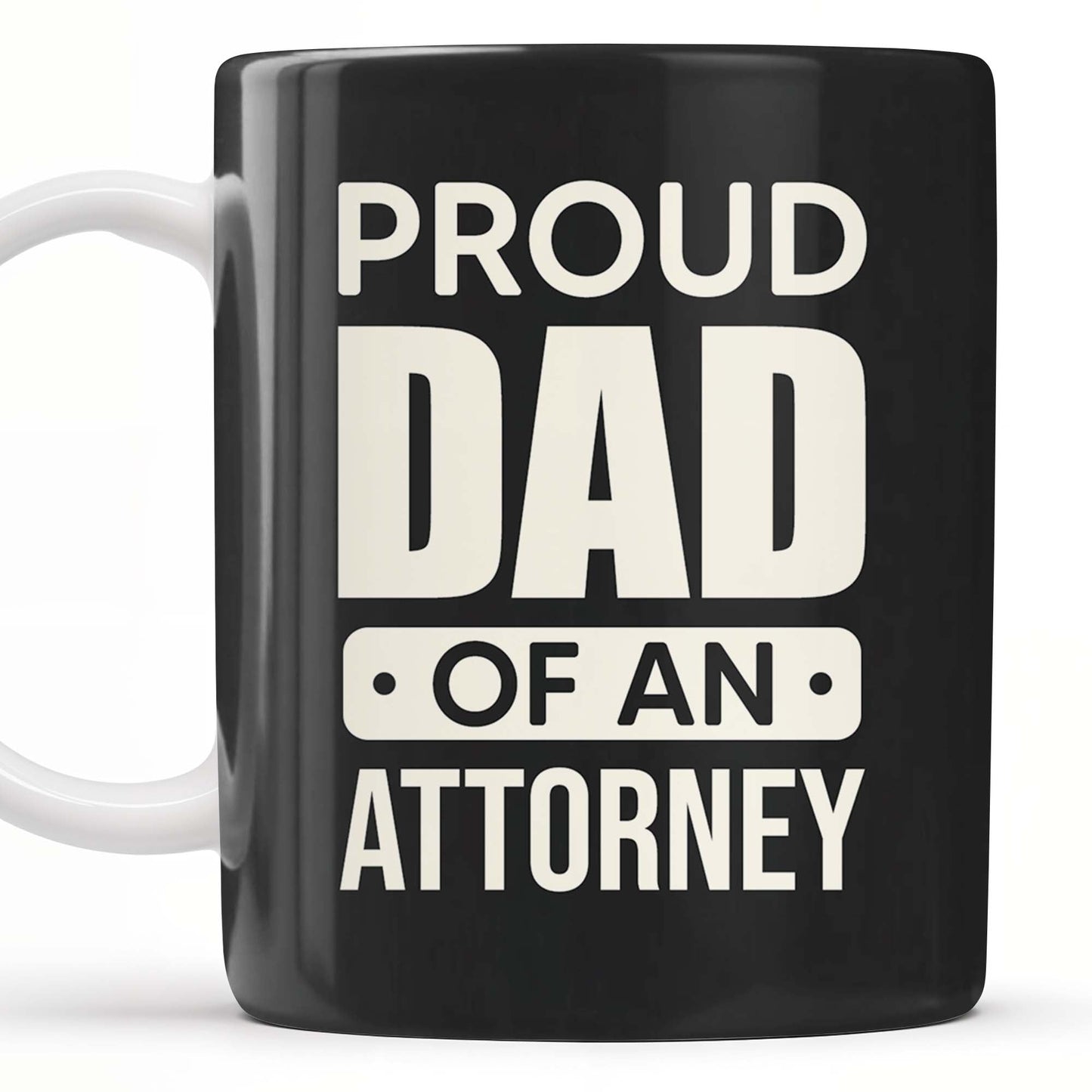 Create The Ideal Gift For The Lawyer In Your Life, Suit, Tie, Briefcase - Personalized Custom Coffee Mug - GRAD302_MG