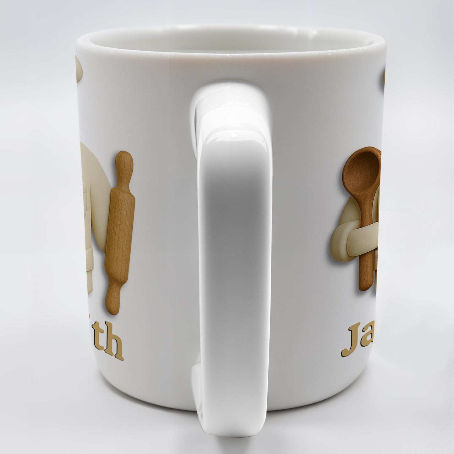 Create Your Personalized Chef Coffee Mug With Custom Name, Chef And Cooking Tools - Personalized Custom Coffee Mug - GRAD306_MG