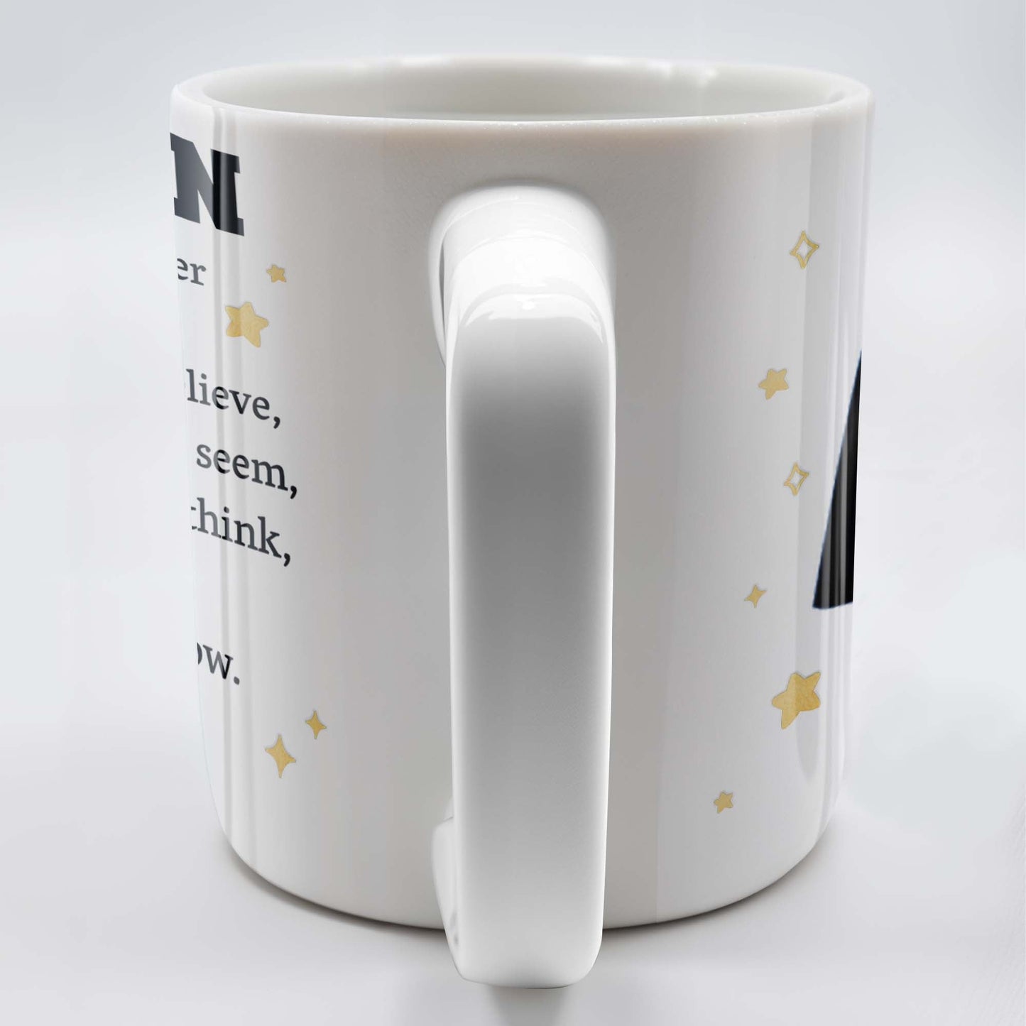 To My Son, Always Remember You Are Braver, Graduation Robe and Stars - Personalized Custom Coffee Mug - GRAD318_MG
