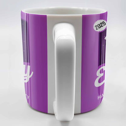 Celebrate Your Grad's Special Achievement With Graduation Cap And Diploma - Personalized Custom Coffee Mug - GRAD332_MG