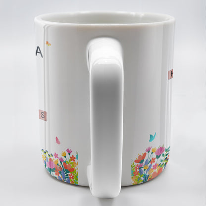 From First-Time Mom To Beloved Grandma Mug - Personalized Custom Coffee Mug - GRM038_MG