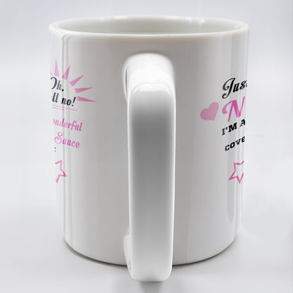 Nana Wonderful Awesome Sauce Sassy Crazy Mug - Personalized Custom Coffee Mug - GRM043_MG