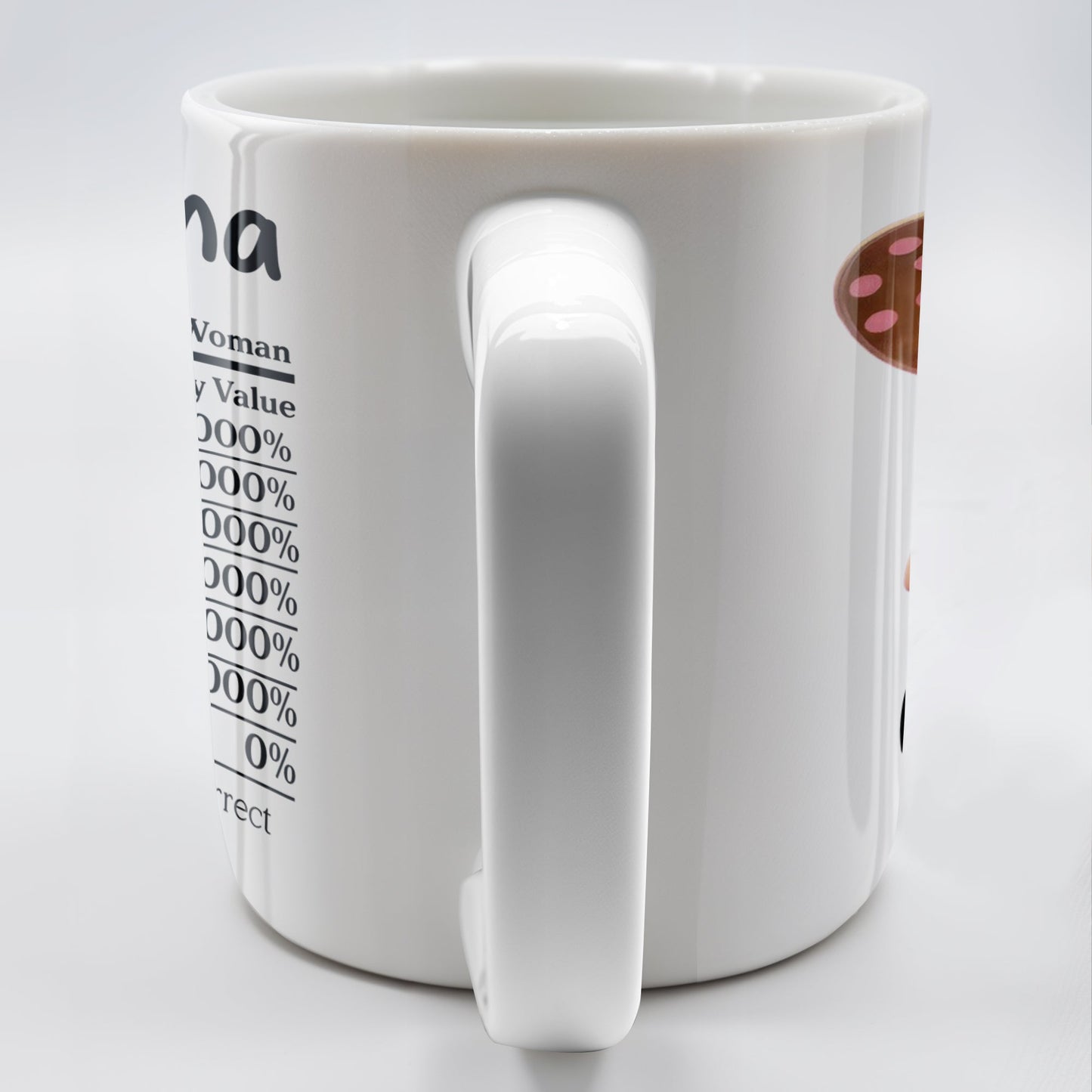 Grandma Amazing Woman With Sunflower And Smiling Sun - Personalized Custom Coffee Mug - GRM048_MG