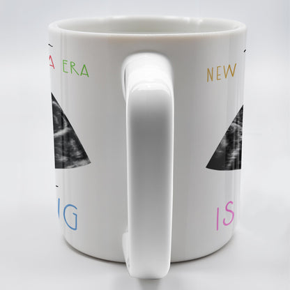 Entering Your New Grandma Era, Baby Sander Is Brewing, Ultrasound Image - Personalized Custom Coffee Mug - GRM066_MG