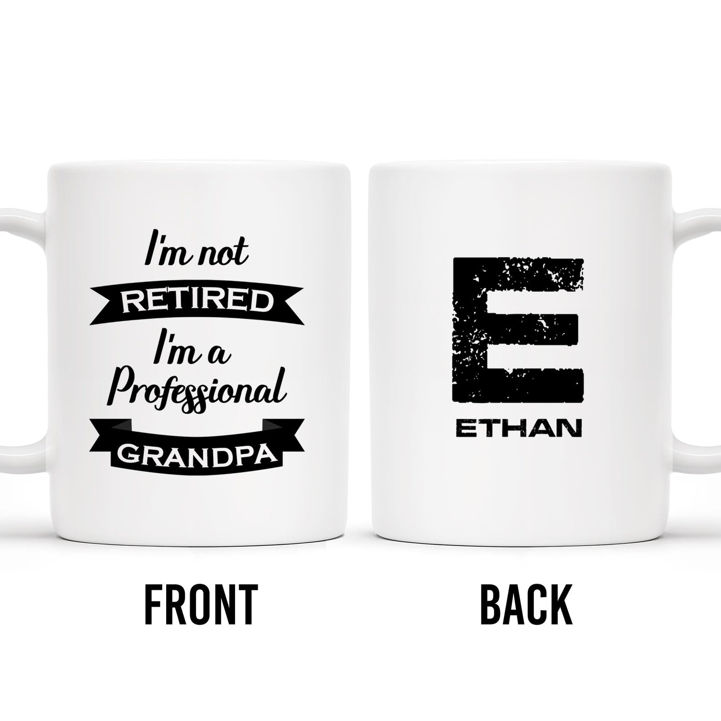 Professional Grandpa Mug, Perfect Retirement Gift - Personalized Custom Coffee Mug - GRP014_MG