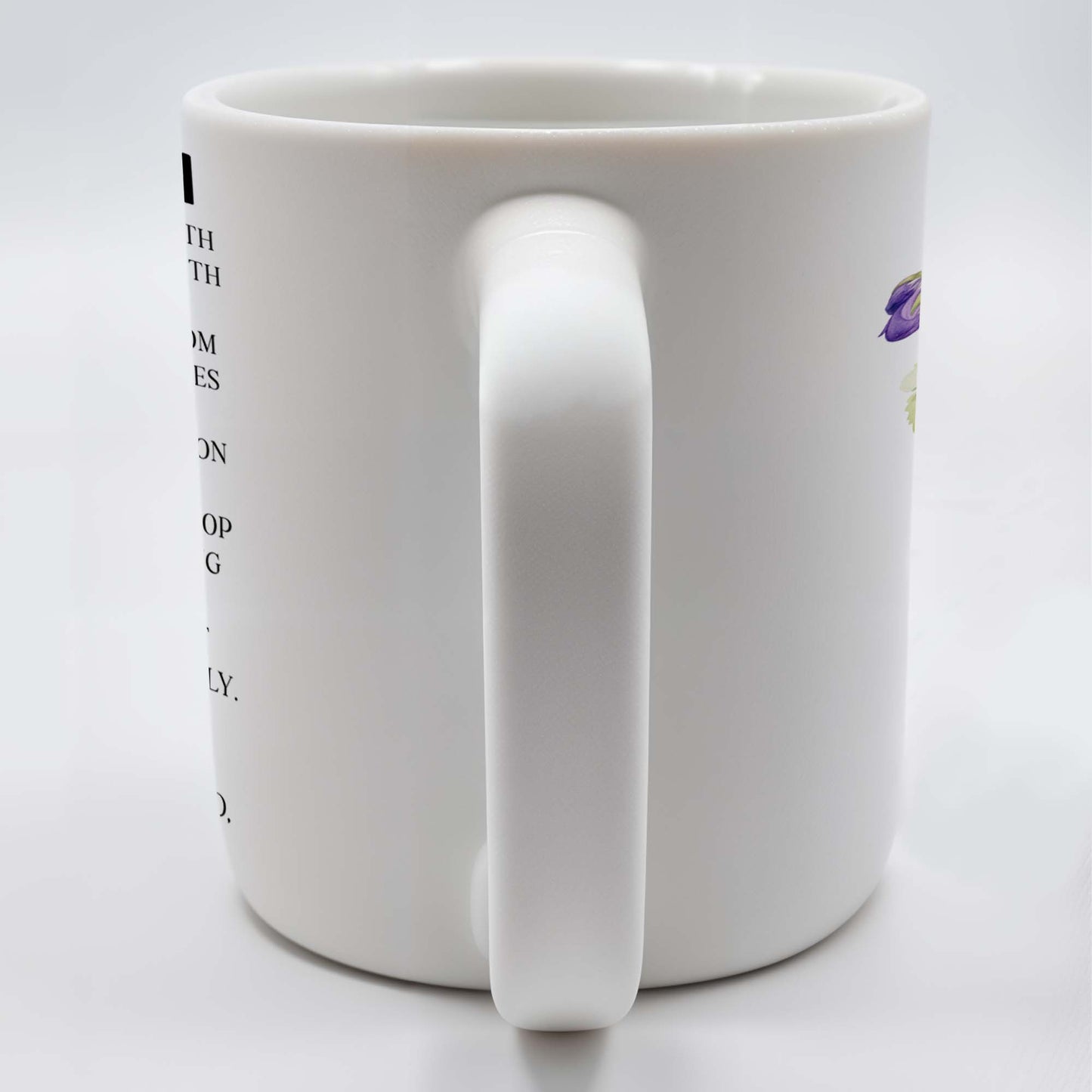 Wish You Strength, Confidence and Love Coffee Mug - Personalized Custom Coffee Mug - GSN007_MG