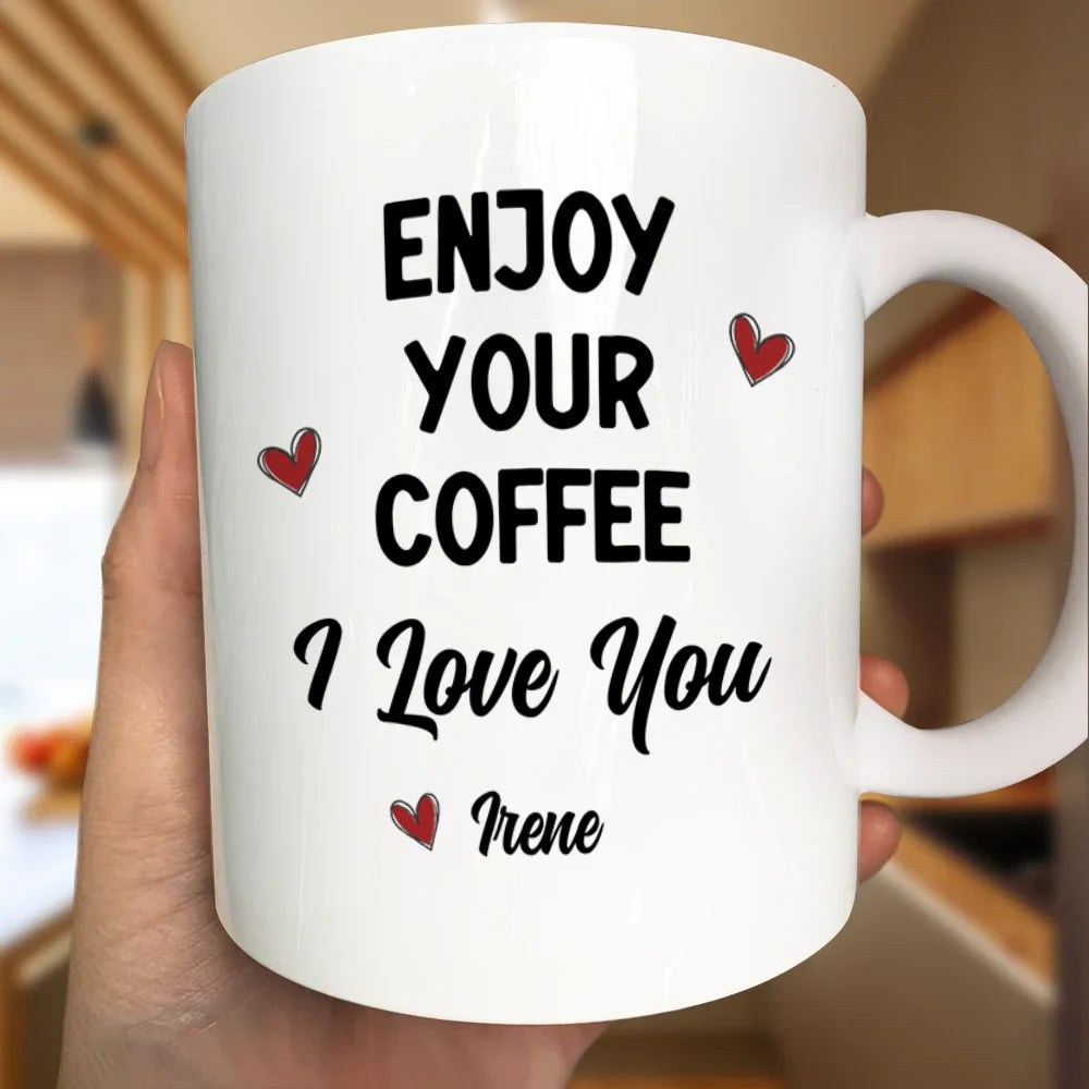 Good Morning Handsome Beautiful - Personalized Mug