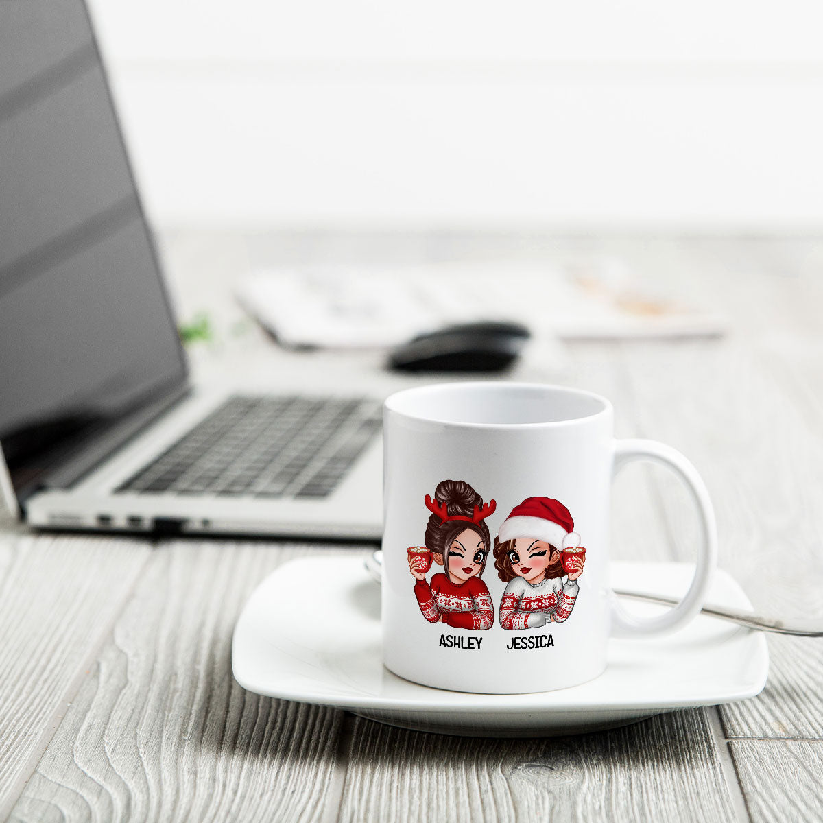 Being My Sister Is Really The Only Gift You Need Personalized Mug, Just Because Birthday Christmas Gift for Sisters