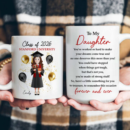 Graduation Gift A Little Something For You To Treasure - Personalized Mug