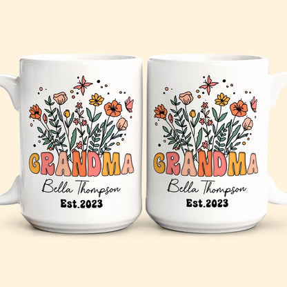 Grandma - Personalized Mug