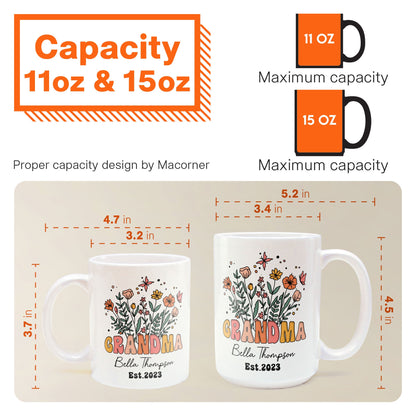 Grandma - Personalized Mug