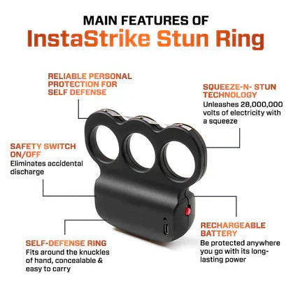 Instastrike Extreme Knuckle Stun Ring