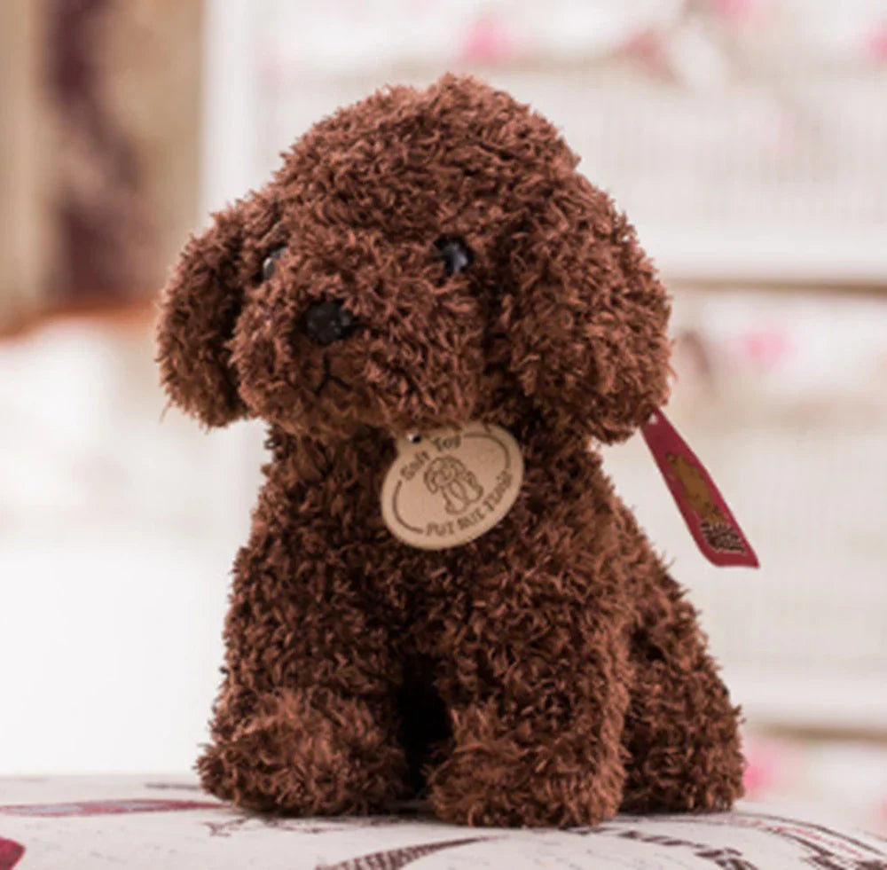 Cute 20CM Plush Curly Dog Toy - Perfect Gift for Kids!