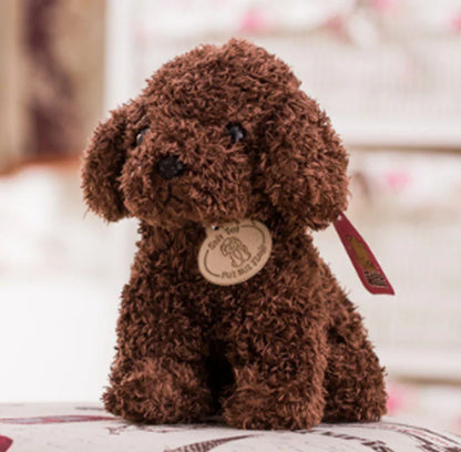 Cute 20CM Plush Curly Dog Toy - Perfect Gift for Kids!