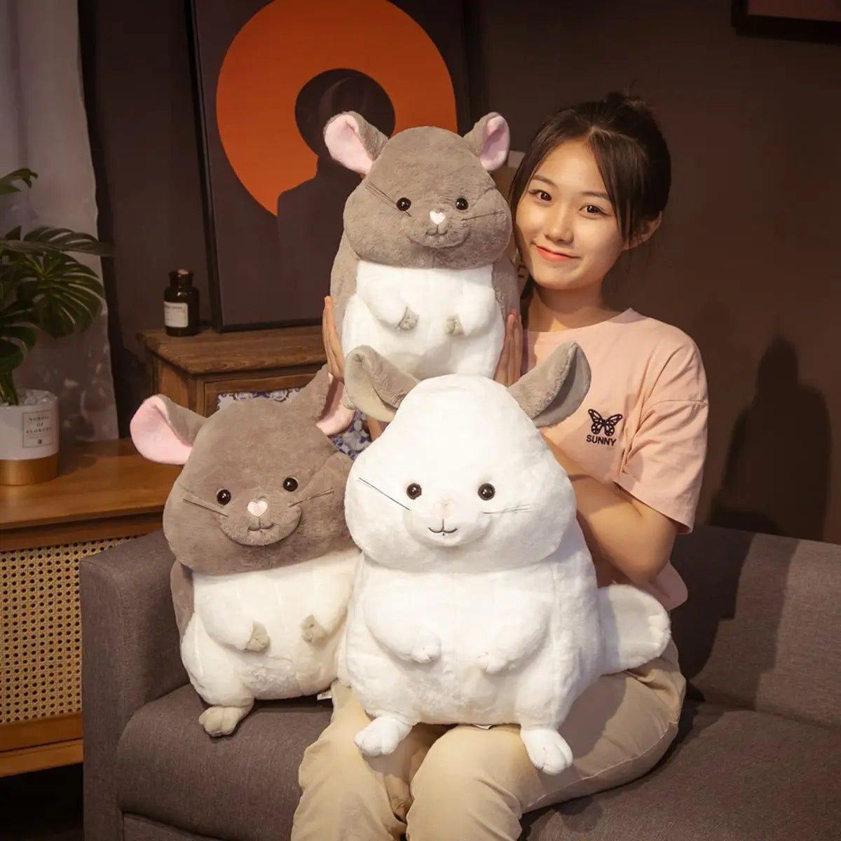 Kawaii My Neighbor Totoro Plush Toy - Soft Hamster Pillow for Kids