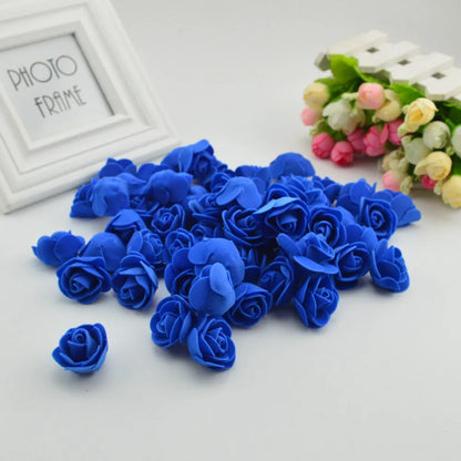 Foam Rose Teddy Bears 3cm - 50/100/200 Pieces for DIY, Wedding, and Home Decoration