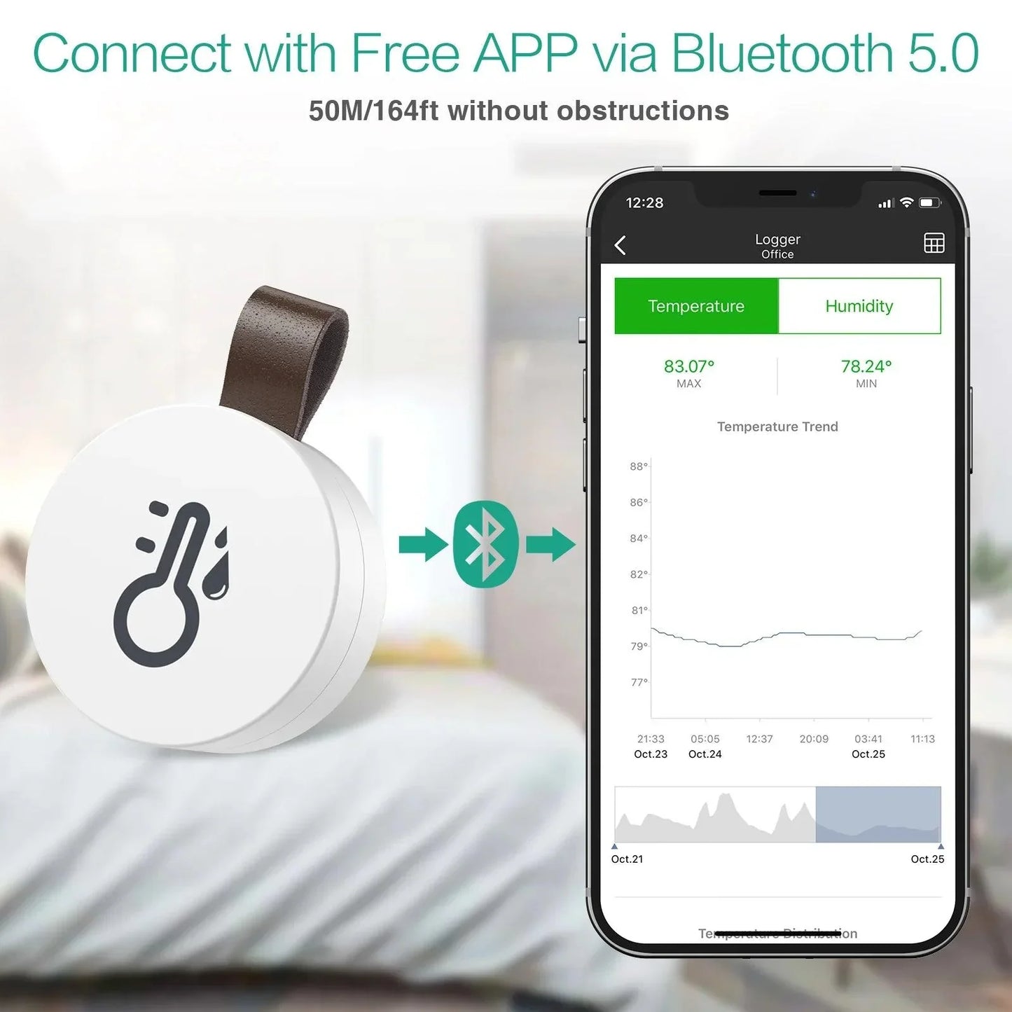 Thermometer Hygrometer Smart Home Temperature Sensor