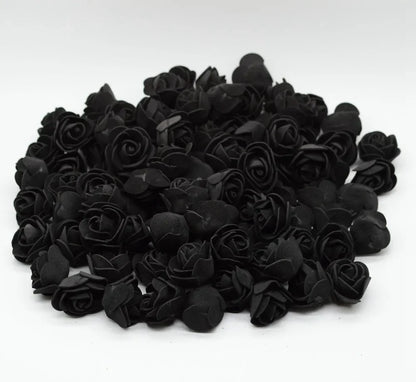 Foam Rose Teddy Bears 3cm - 50/100/200 Pieces for DIY, Wedding, and Home Decoration