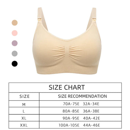 Breastfeeding Underwear Maternity Bra Push Up