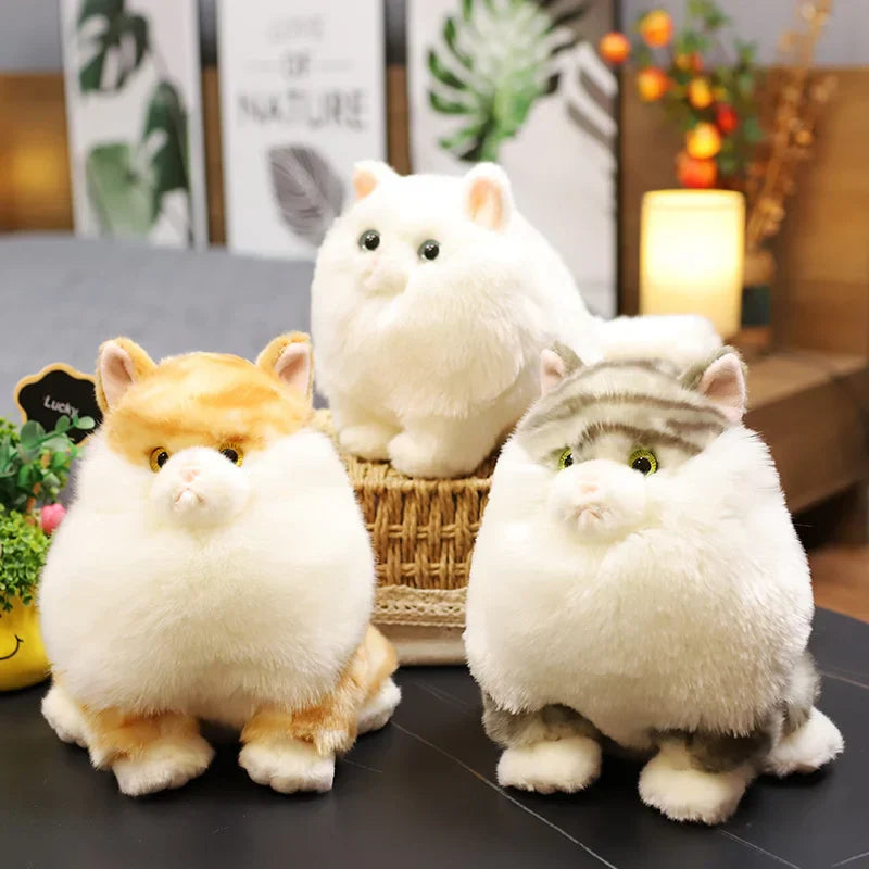 Adorable Totoro Plush Toy - Cute Fat Cat Doll for All Ages!