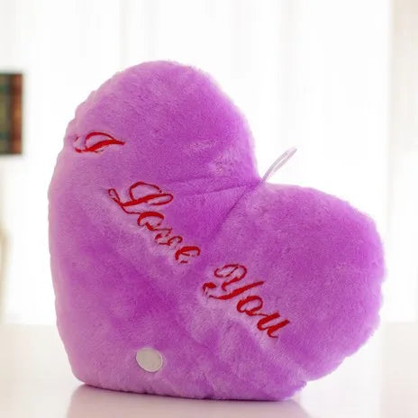 Luminous Star Plush Pillow - Soft, Colorful LED Cushion for Kids