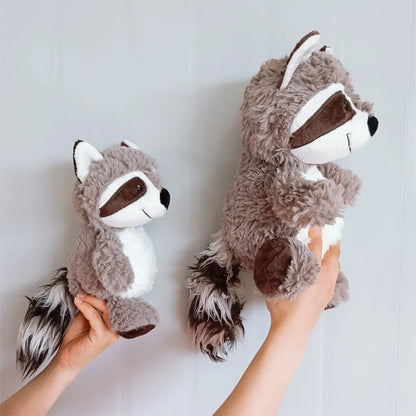 Kawaii Raccoon Plush Toy - Soft, Cute Stuffed Animal for Kids & Gifts