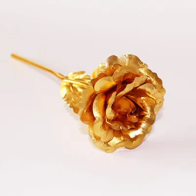 24K Gold Foil Rose Gift Set for Valentine's Day Love