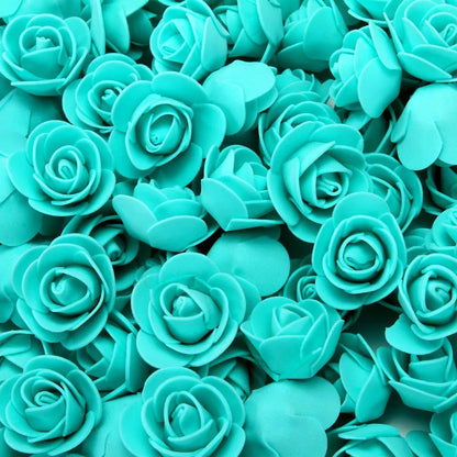 Foam Rose Teddy Bears 3cm - 50/100/200 Pieces for DIY, Wedding, and Home Decoration