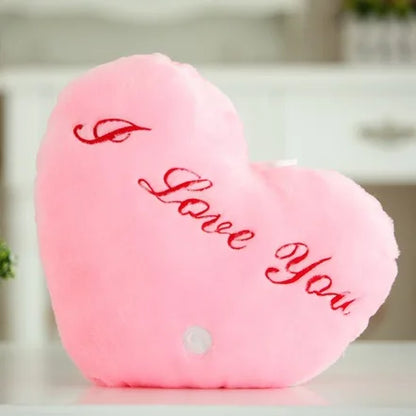 Luminous Star Plush Pillow - Soft, Colorful LED Cushion for Kids
