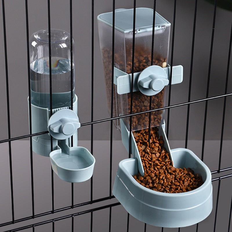 Automatic Hanging Pet Feeder For Crates