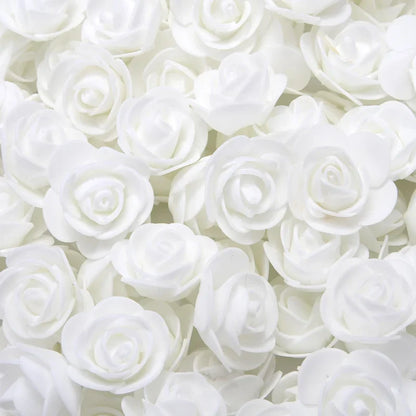 Foam Rose Teddy Bears 3cm - 50/100/200 Pieces for DIY, Wedding, and Home Decoration