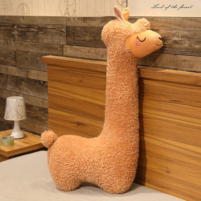 Soft and Cute Brown and White Camel Stuffed Toy