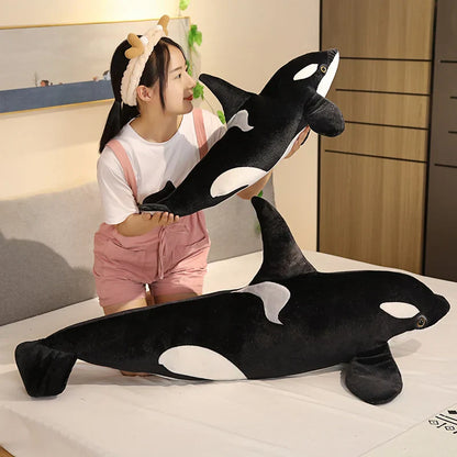 50cm Killer Whale Plush Doll Soft Sleeping Pillow