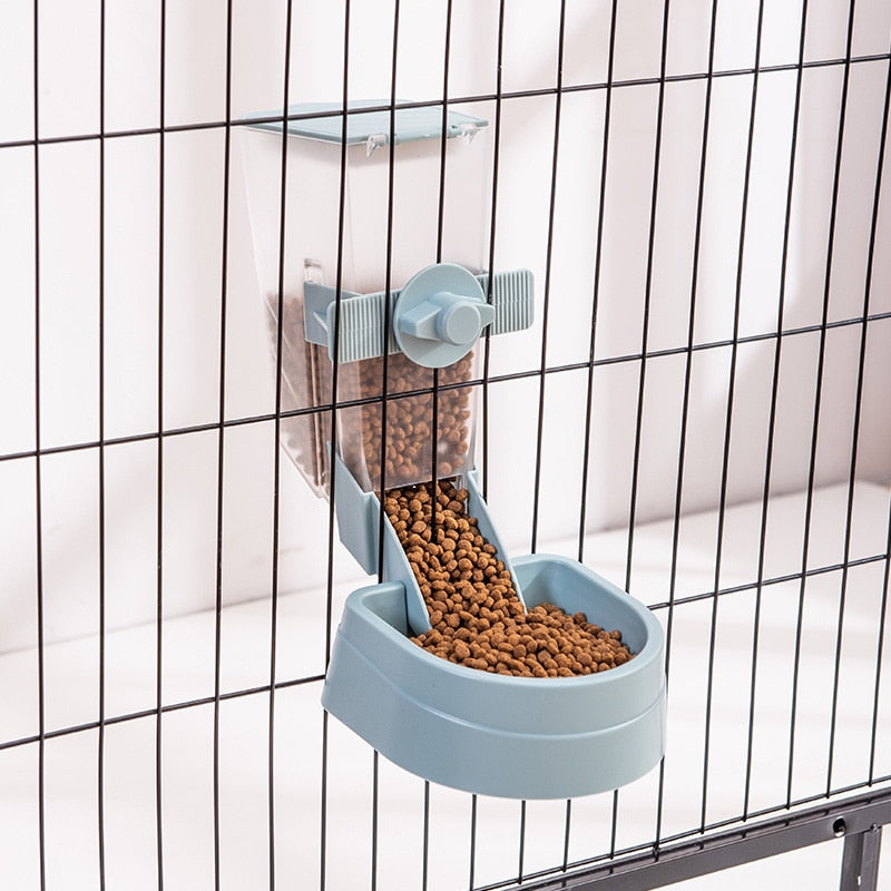 Automatic Hanging Pet Feeder For Crates